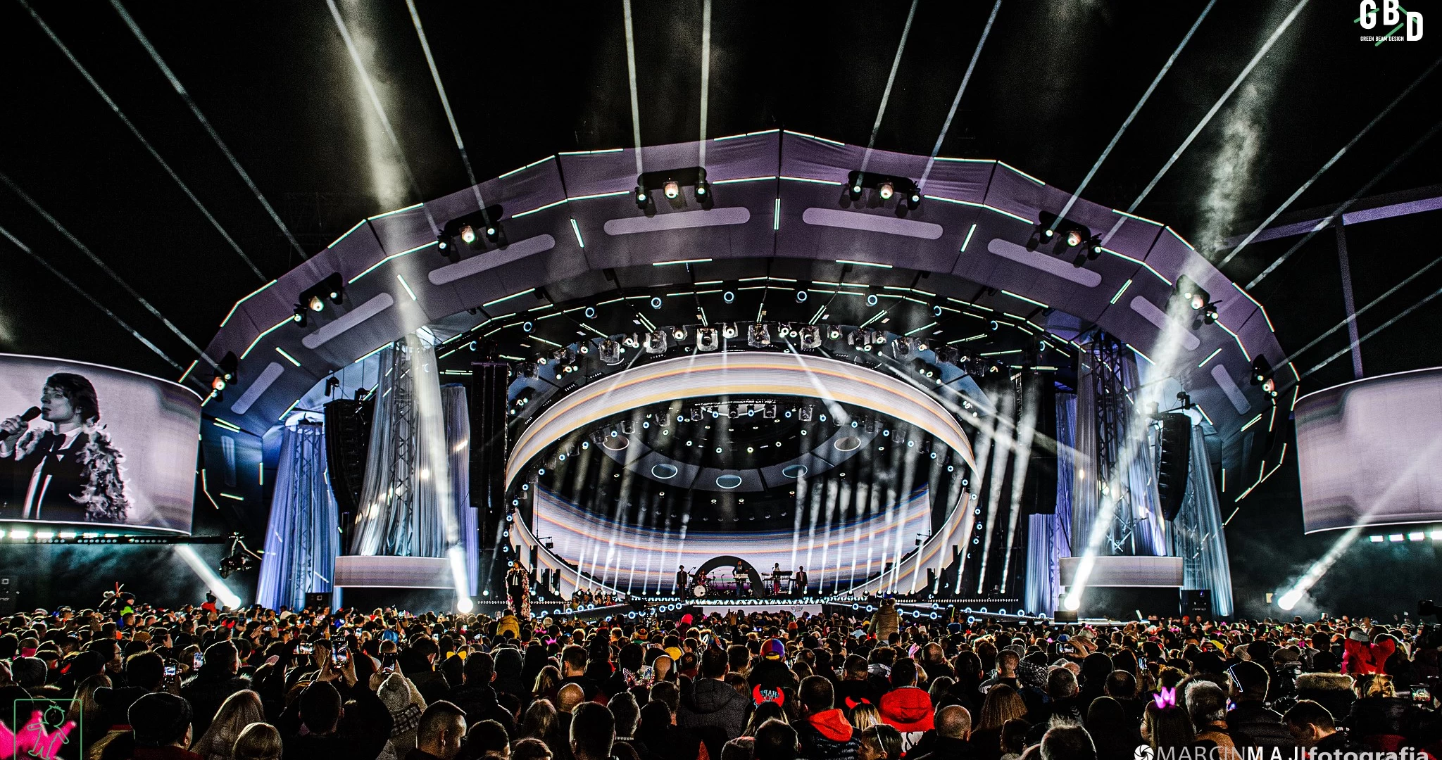 Green Beam Design - Polsat Sylwester 2022