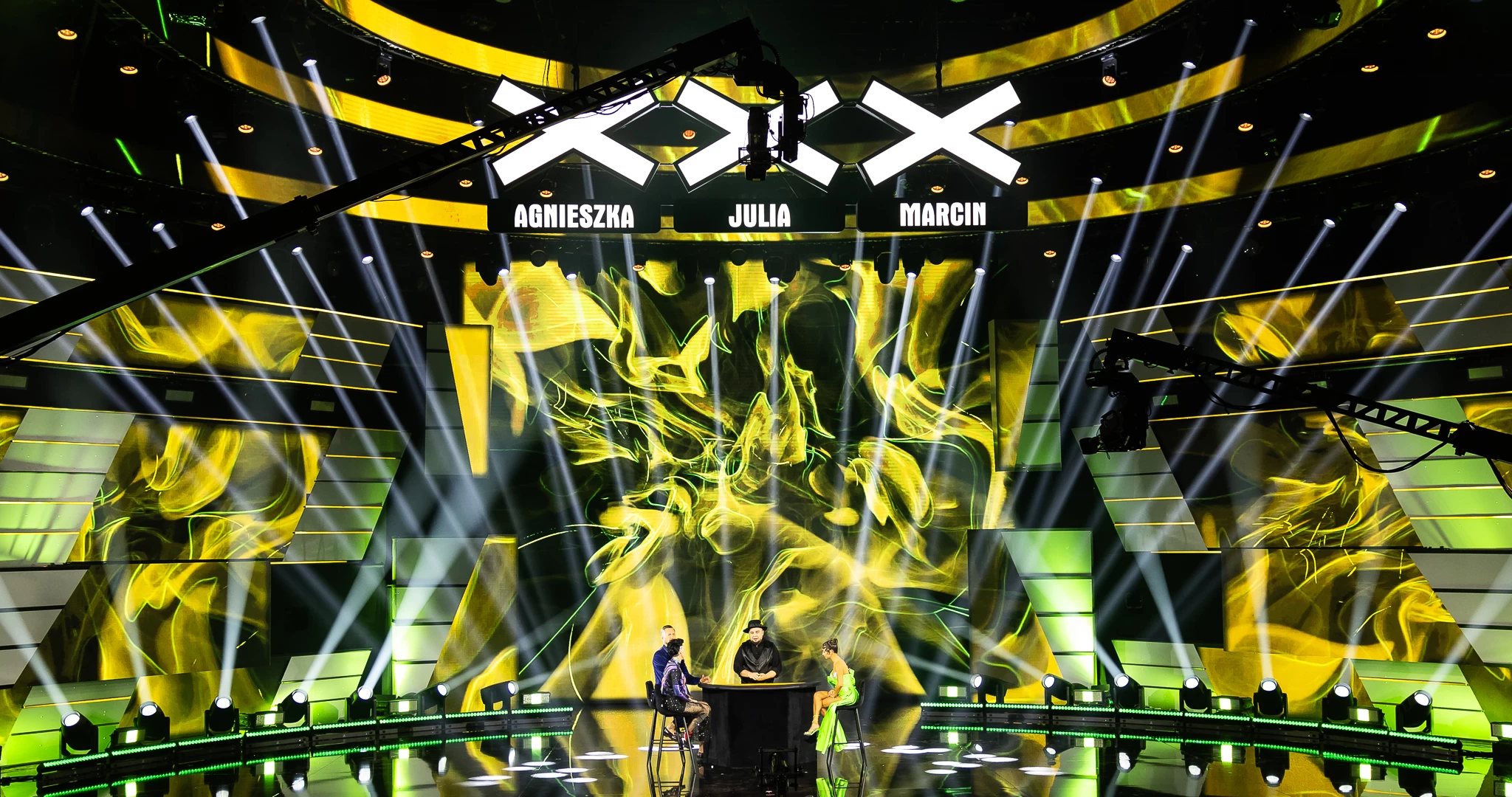 Green Beam Design - TVN Mam Talent 2024