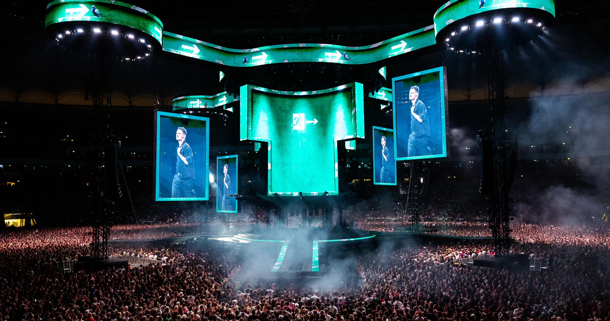 Green Beam Design - Dawid Podsiadło 360&deg; PGE Narodowy 2023