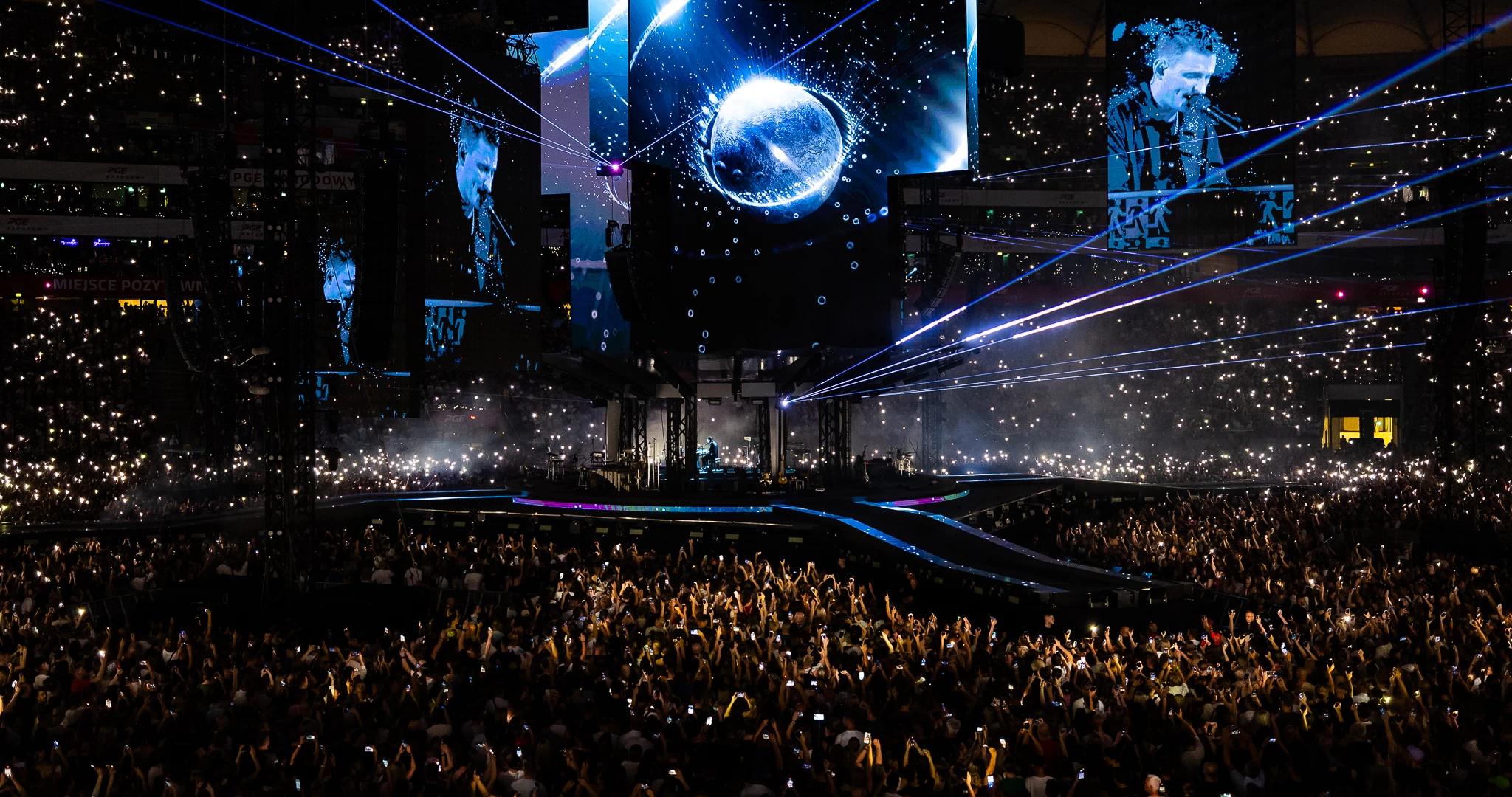 Green Beam Design - Dawid Podsiadło 360&deg; PGE Narodowy 2023