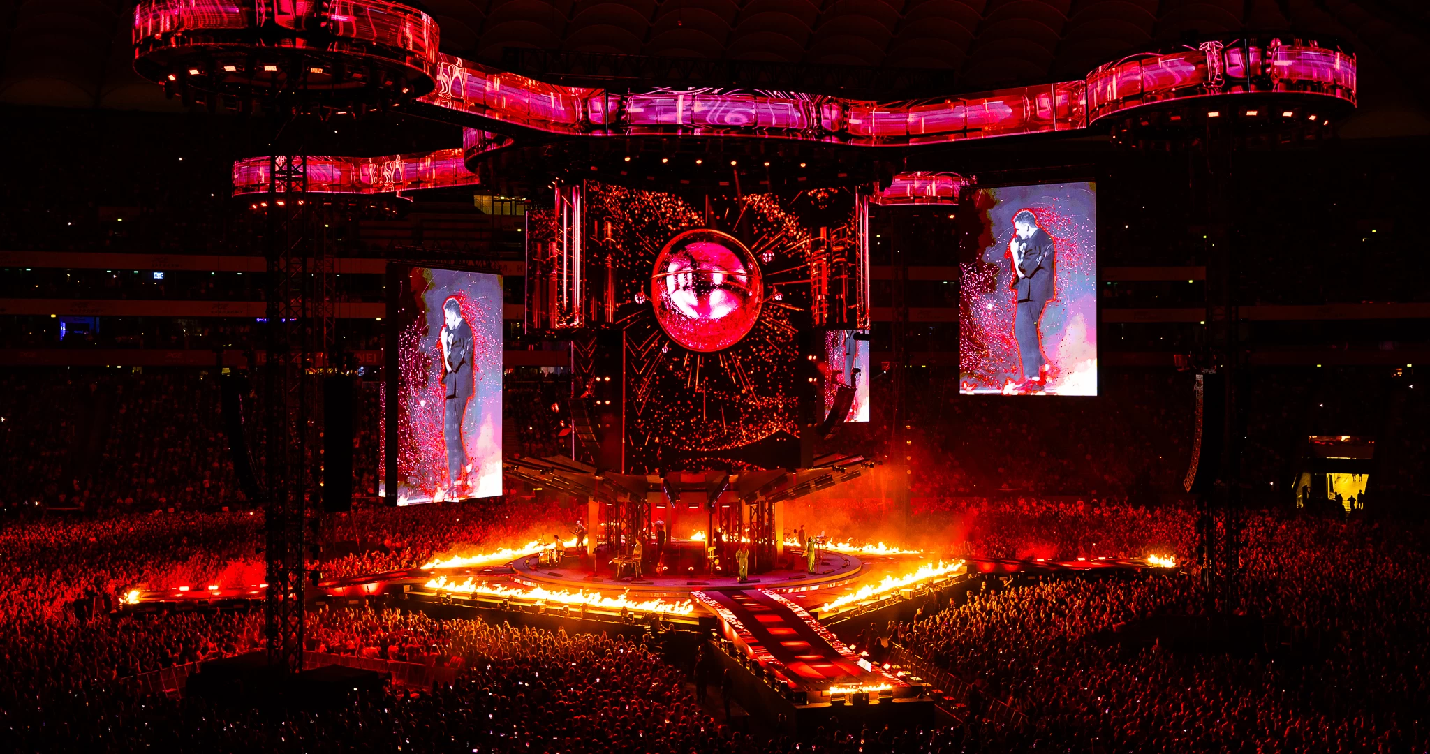 Green Beam Design - Dawid Podsiadło 360&deg; PGE Narodowy 2023