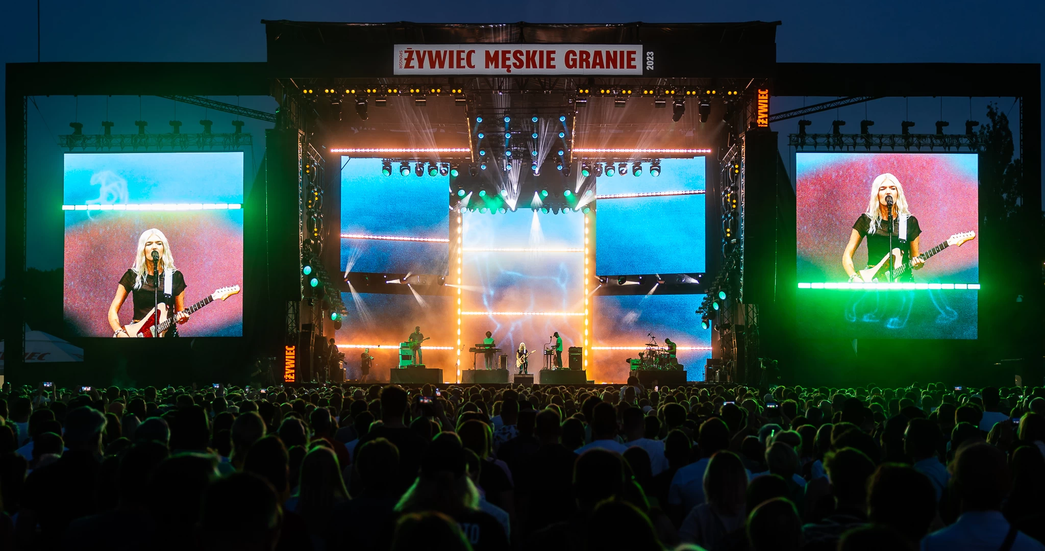 Green Beam Design - Męskie Granie 2023