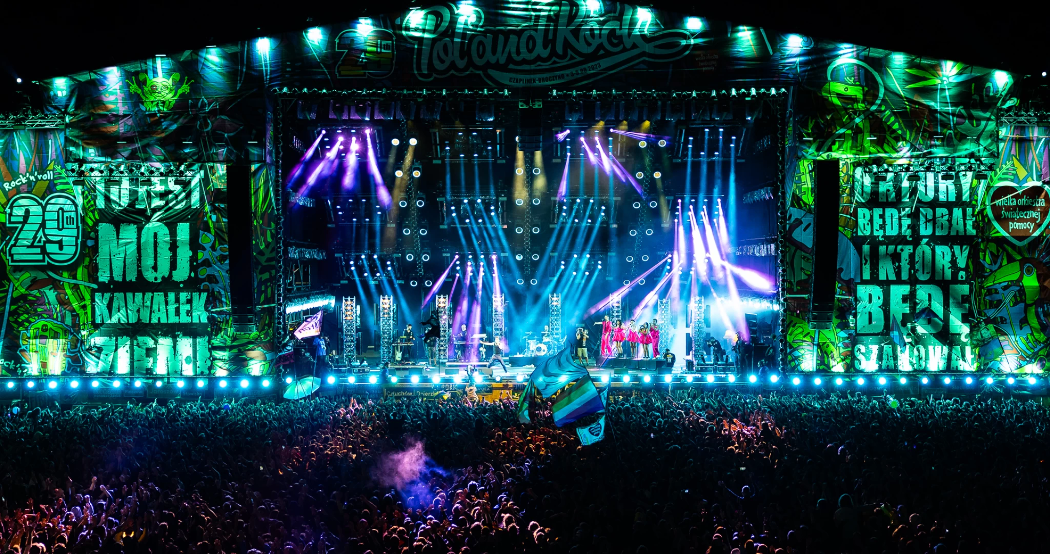 Green Beam Design - Pol&rsquo;and&rsquo;Rock Festiwal 2023